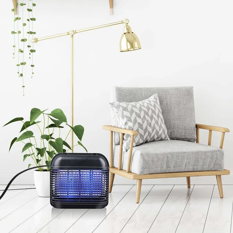 Zanzariera Elettrica 6W Potenza Lampada Prendimosche Insetti Uso Esterno Interno