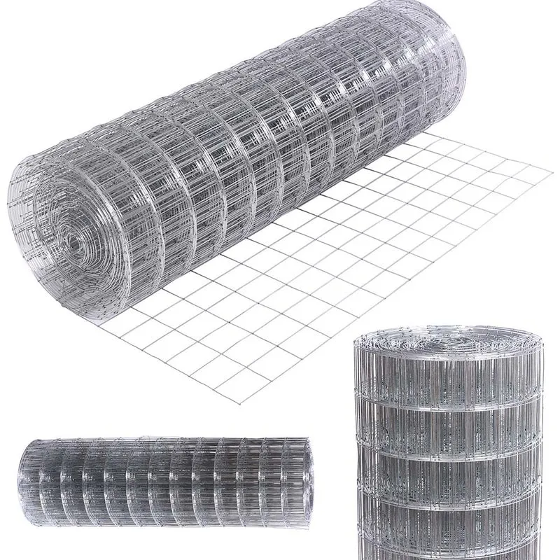 Rete Metallica Elettrosaldata 2 x 25 mt Maglia 50x75mm Zincata per Recinsione