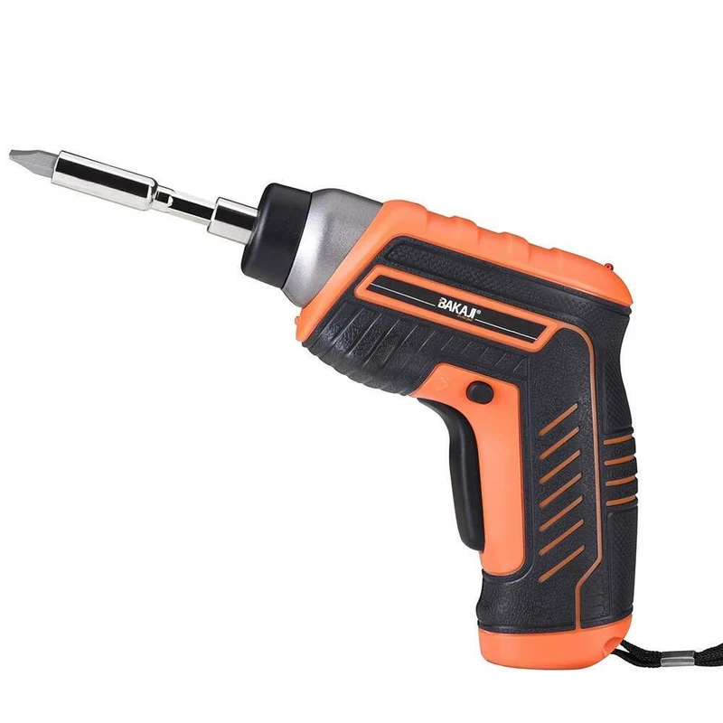 Avvitatore Mini Cacciavite Elettrico Cordless Trapano a Batteria 32 Punte e LED