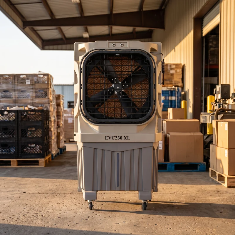 Raffrescatore Evaporativo Portatile Industriale KRS EVC230 XL