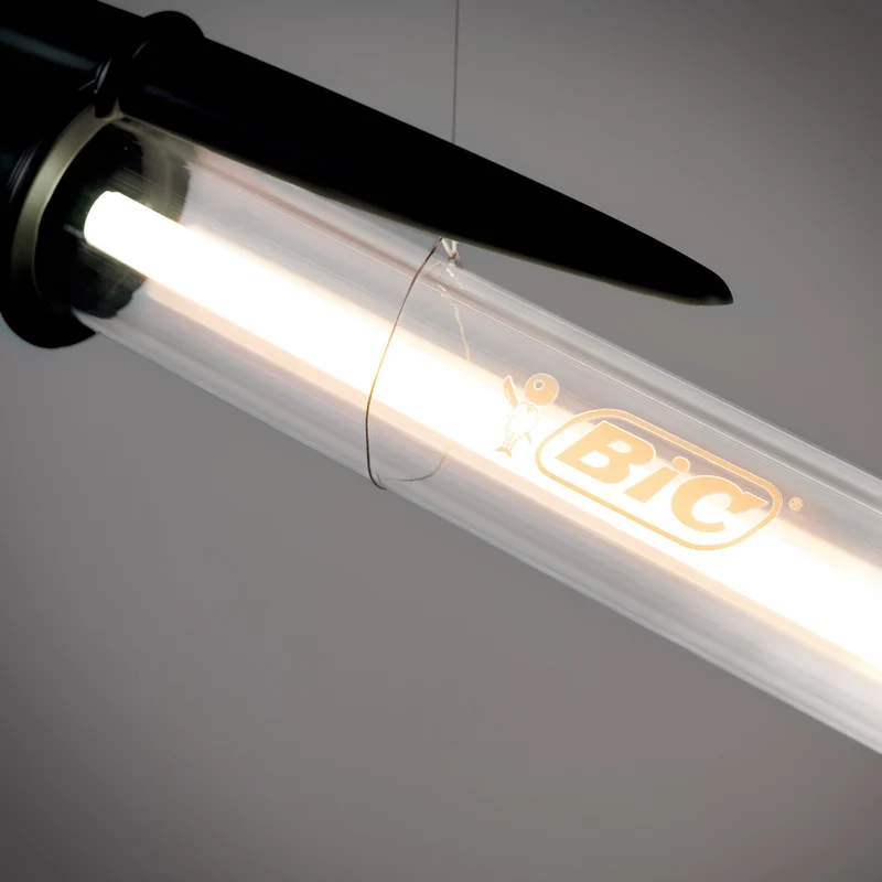 Seletti Bic Lampada a Sospensione Design Iconico Pop Nero - 07838