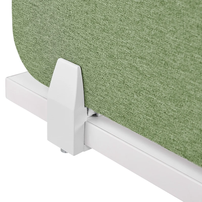 Pannello Divisorio Fonoassorbente per scrivania in PET verde 72 x 40 cm tavolo ufficio