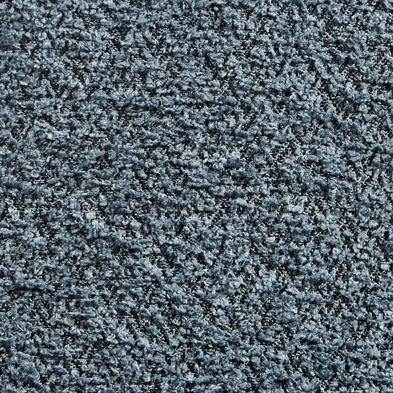 Sedia imbottita in bouclé blu scuro con braccioli Sedile per bambini Design moderno