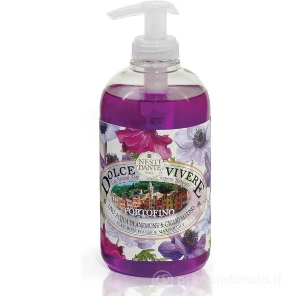 Sapone liquido Dolce Vivere Portofino SLS Free Vegan 500 ml NESTI DANTE