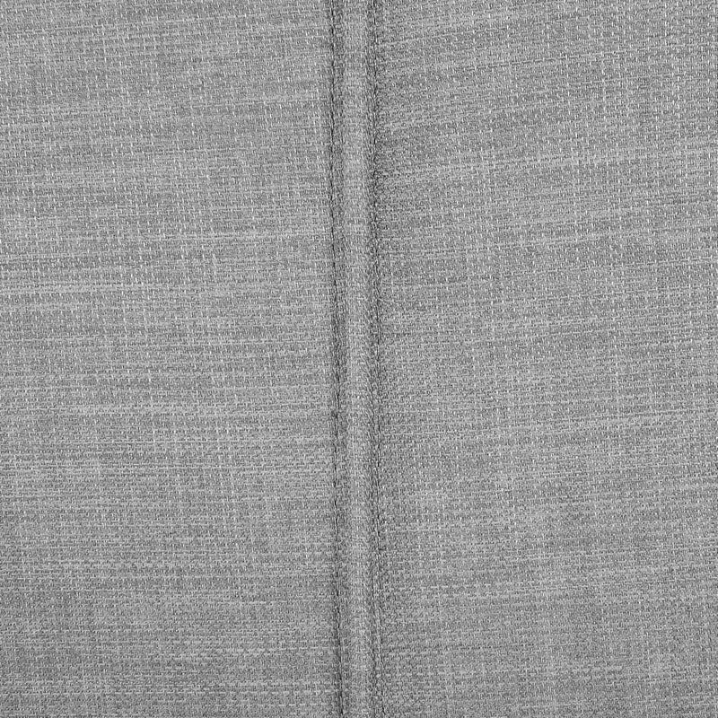 Lettino ad acqua Grigio Tessuto 160 x 200 cm Accessori Riduzione ondulazioni Ampia testiera Modern