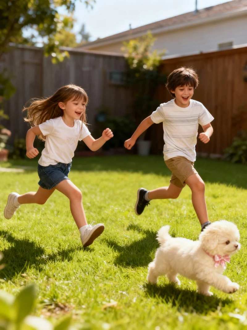 Interactive Robot Dog with Sounds and Moving Features