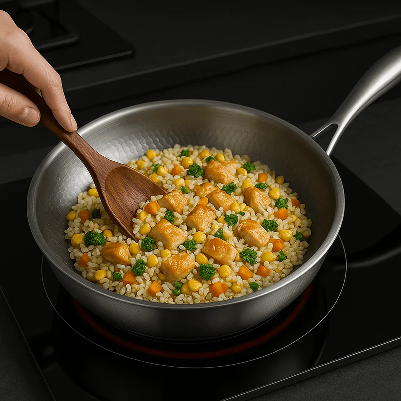 Premium non-stick pan for all types of stoves