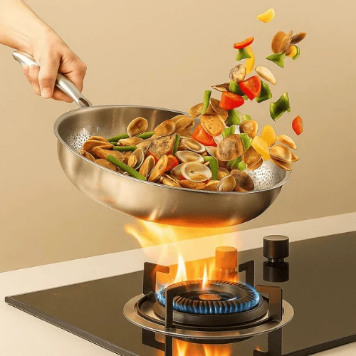 Premium non-stick pan for all types of stoves