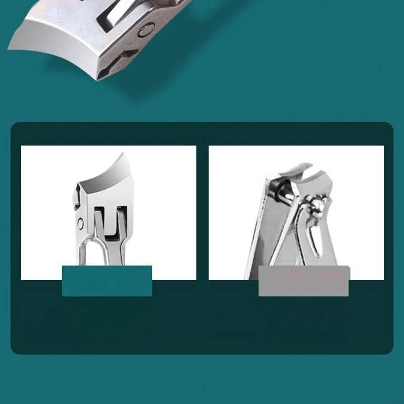 Nagelknipper voor Dikke Nagels – Extra Breed, Precisie & Anti-Spat