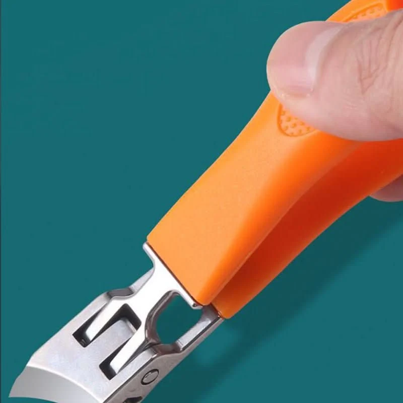 Nagelknipper voor Dikke Nagels – Extra Breed, Precisie & Anti-Spat