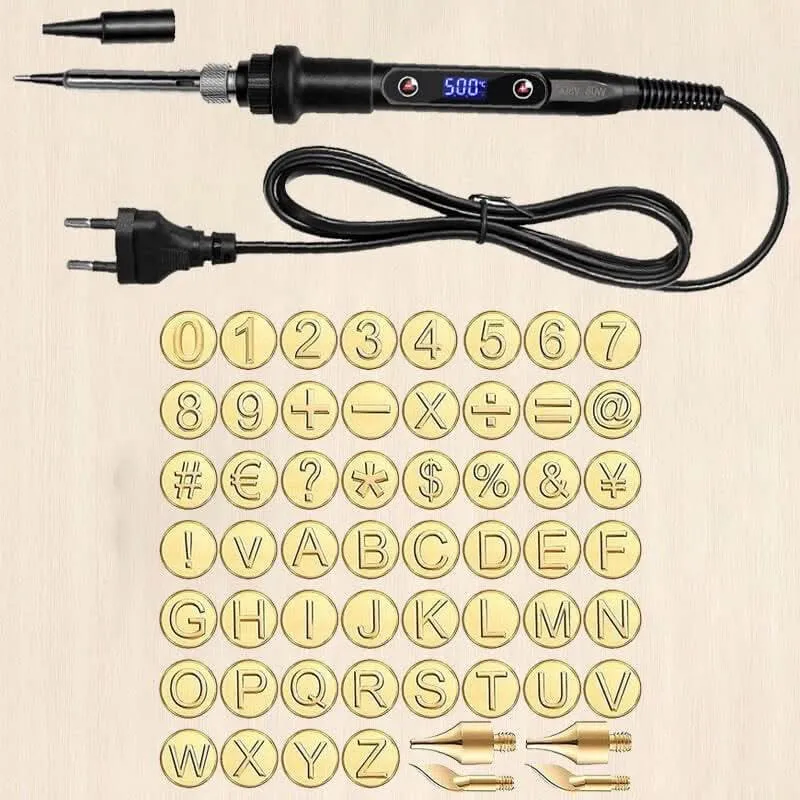 Graveerset 58-delig – Instelbare Temperatuur, 60W & Multifunctioneel