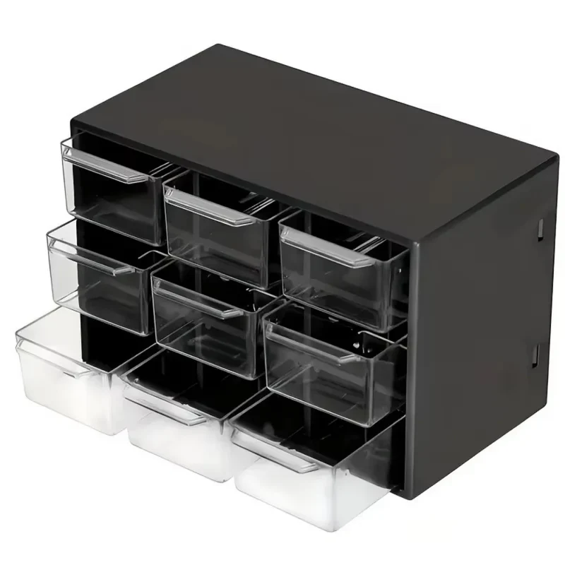 Drawer organizer with multiple compartments for cosmetics, office, and home