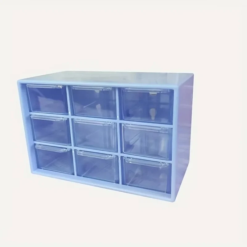 Drawer organizer with multiple compartments for cosmetics, office, and home