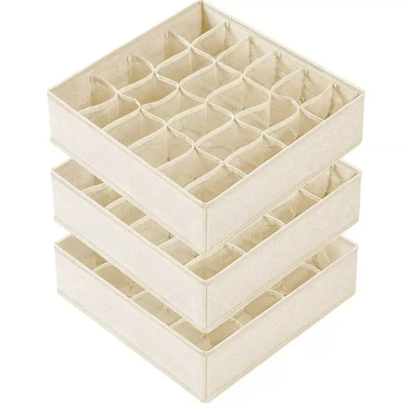 Folding drawer organizer for clothes and underwear