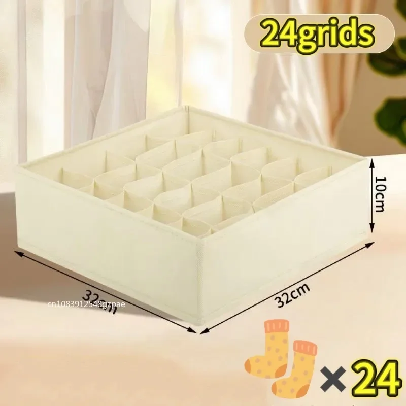 Folding drawer organizer for clothes and underwear