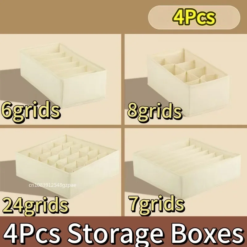 Folding drawer organizer for clothes and underwear