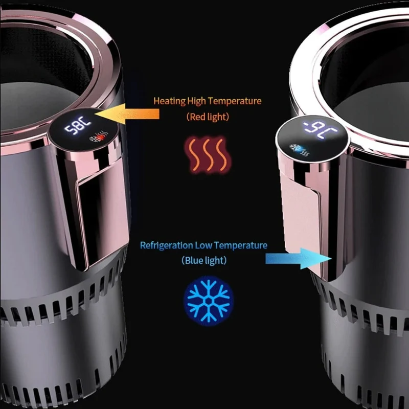 Smart Mug for Heating and Cooling Beverages