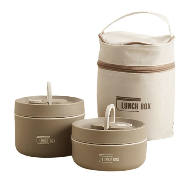 Geïsoleerde Lunchbox – Dubbelwandig, Lekvrij & RVS 304 Design
