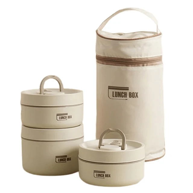 Geïsoleerde Lunchbox – Dubbelwandig, Lekvrij & RVS 304 Design