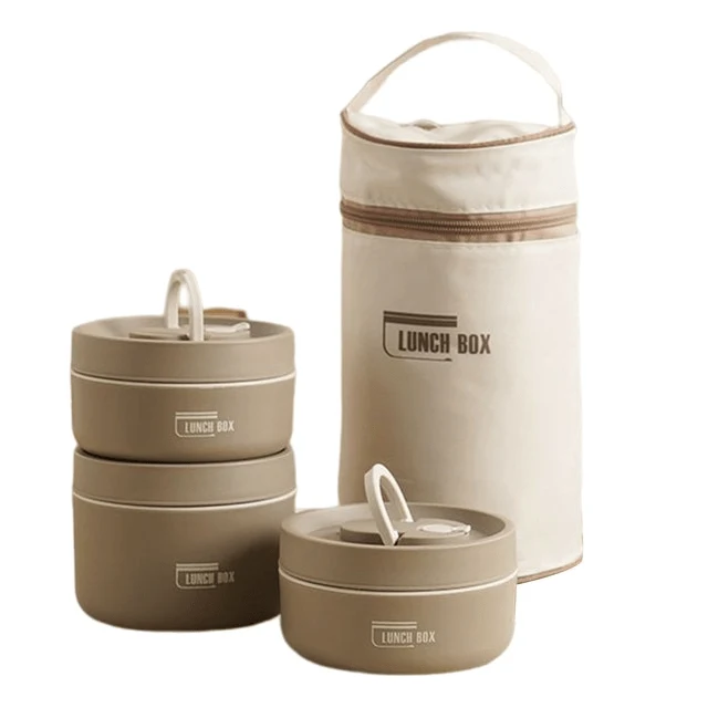 Geïsoleerde Lunchbox – Dubbelwandig, Lekvrij & RVS 304 Design