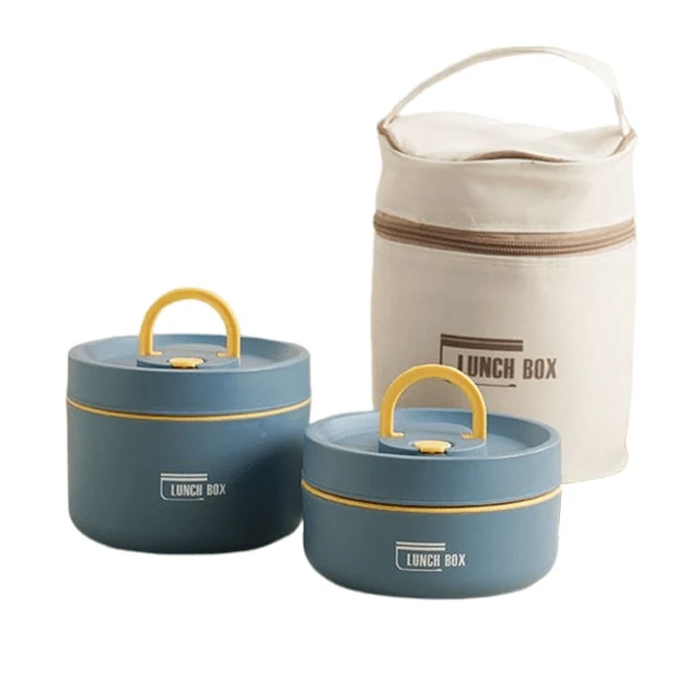 Geïsoleerde Lunchbox – Dubbelwandig, Lekvrij & RVS 304 Design