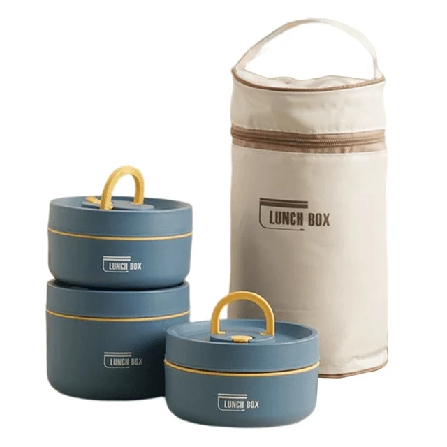 Geïsoleerde Lunchbox – Dubbelwandig, Lekvrij & RVS 304 Design