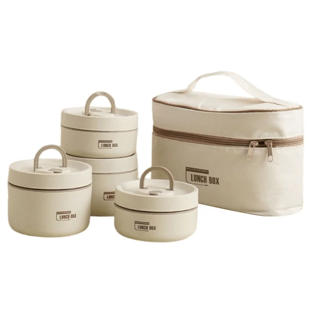 Geïsoleerde Lunchbox – Dubbelwandig, Lekvrij & RVS 304 Design