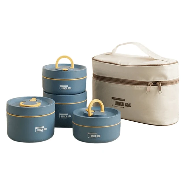 Geïsoleerde Lunchbox – Dubbelwandig, Lekvrij & RVS 304 Design