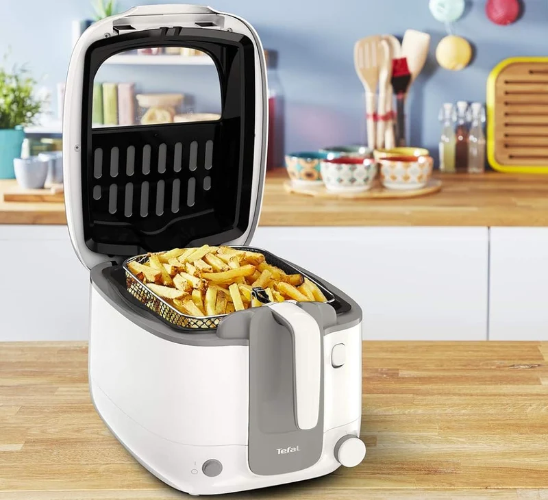 Tefal FR3100 Friggitrice 1800 W da Cucina Capacità 2.2 Litri e Spia di Controllo