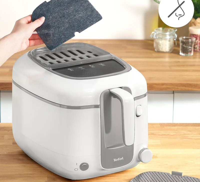 Tefal FR3100 Friggitrice 1800 W da Cucina Capacità 2.2 Litri e Spia di Controllo