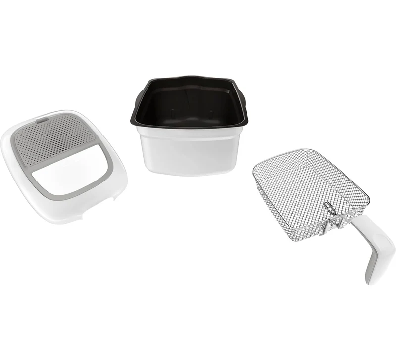 Tefal FR3100 Friggitrice 1800 W da Cucina Capacità 2.2 Litri e Spia di Controllo