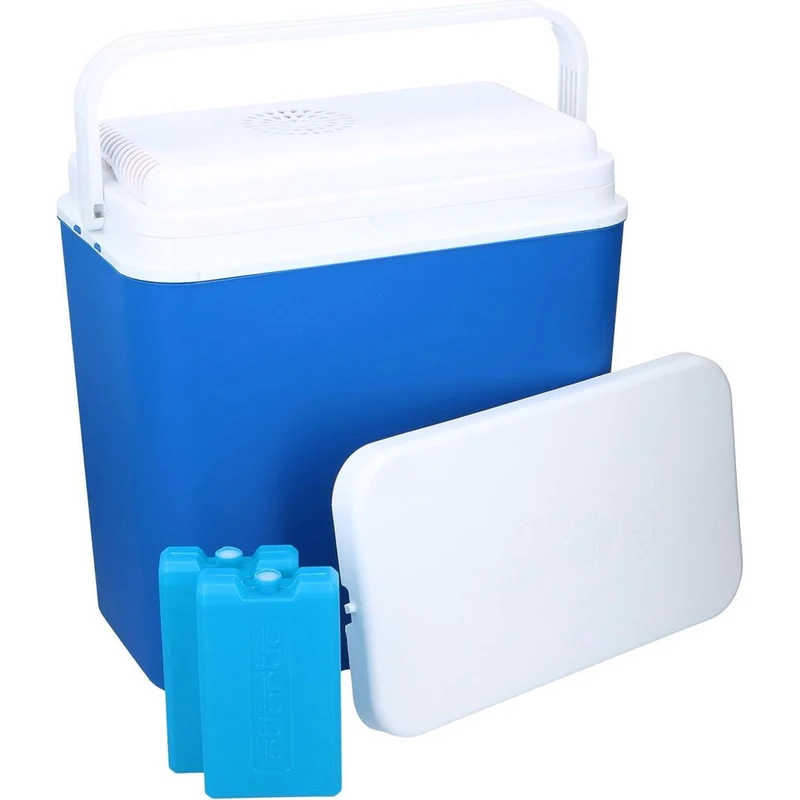 Frigorifero Portatile 12V Capacità 24 Litri Auto Picnic 2 Elementi Refrigeranti