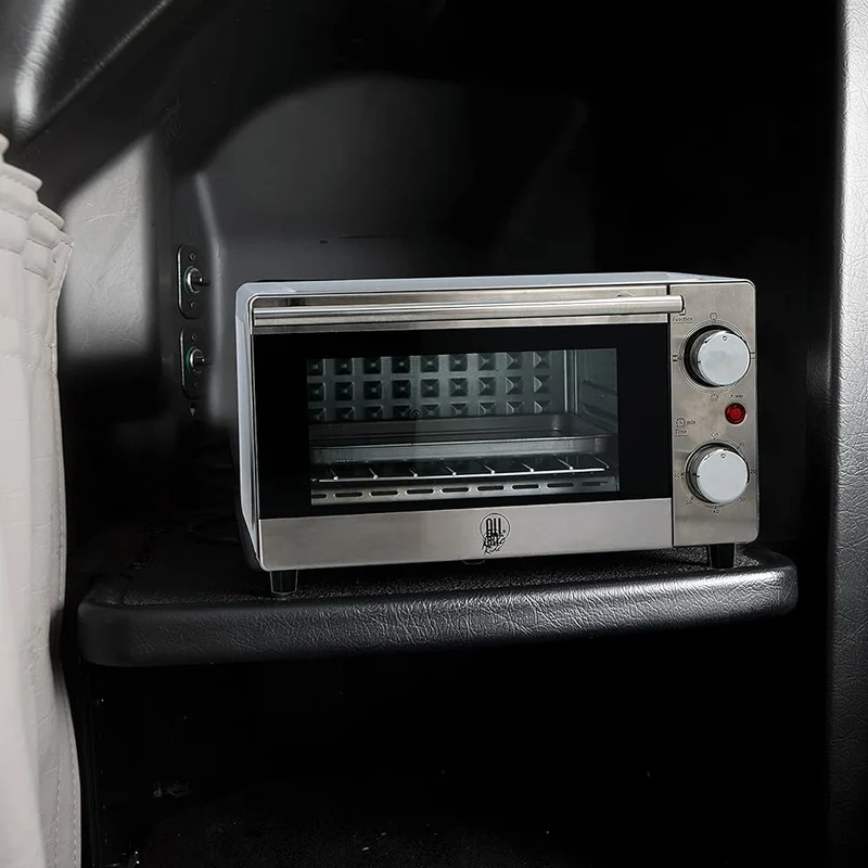 Mini Forno Fornetto Elettrico Auto Camper Camion 9Lt 24V Accendisigari 300W