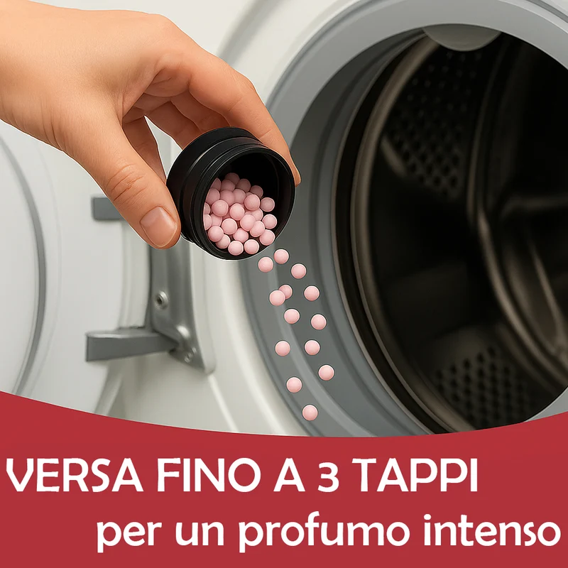 AIR FRESH Cristalli Profumati Primavera per Lavatrice e Aspirapolvere 6 x 275 gr
