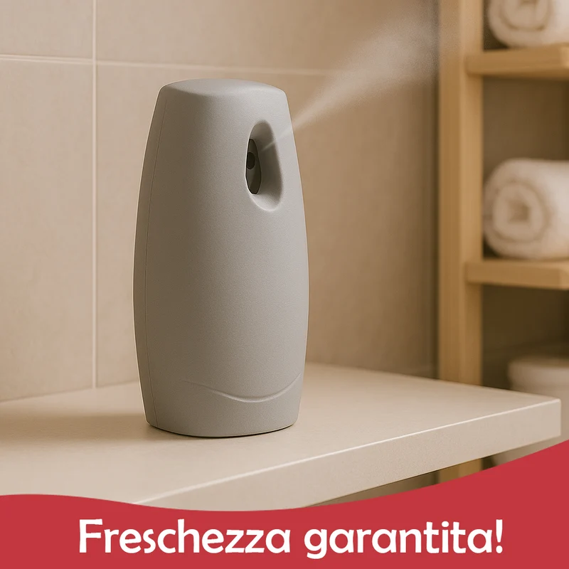 AIR FRESH Deomatic Set 6 x 250 ml Ricarica Spray Profumatore per Ambiente Fragola