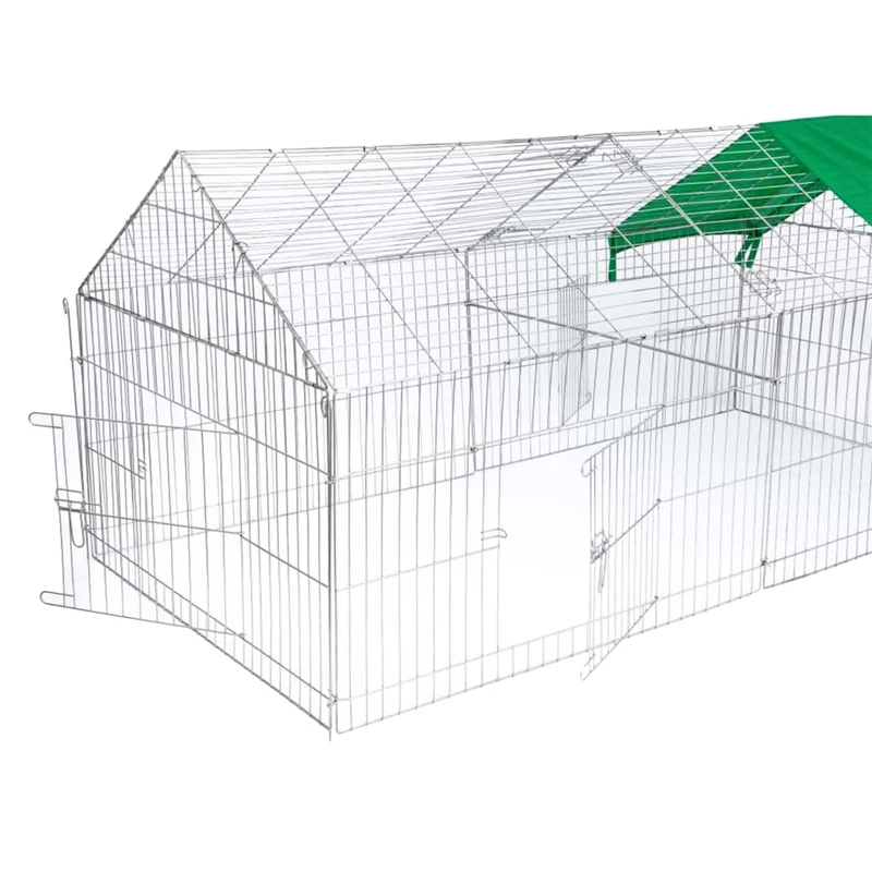 Recinzione per Animali Domestici Luxury XL in Metallo 20308 Con Piano Apex