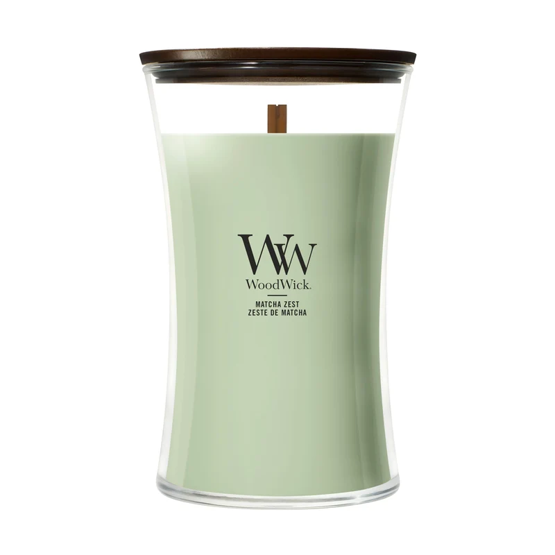 Candela Matcha Zest 609g Verde WoodWick