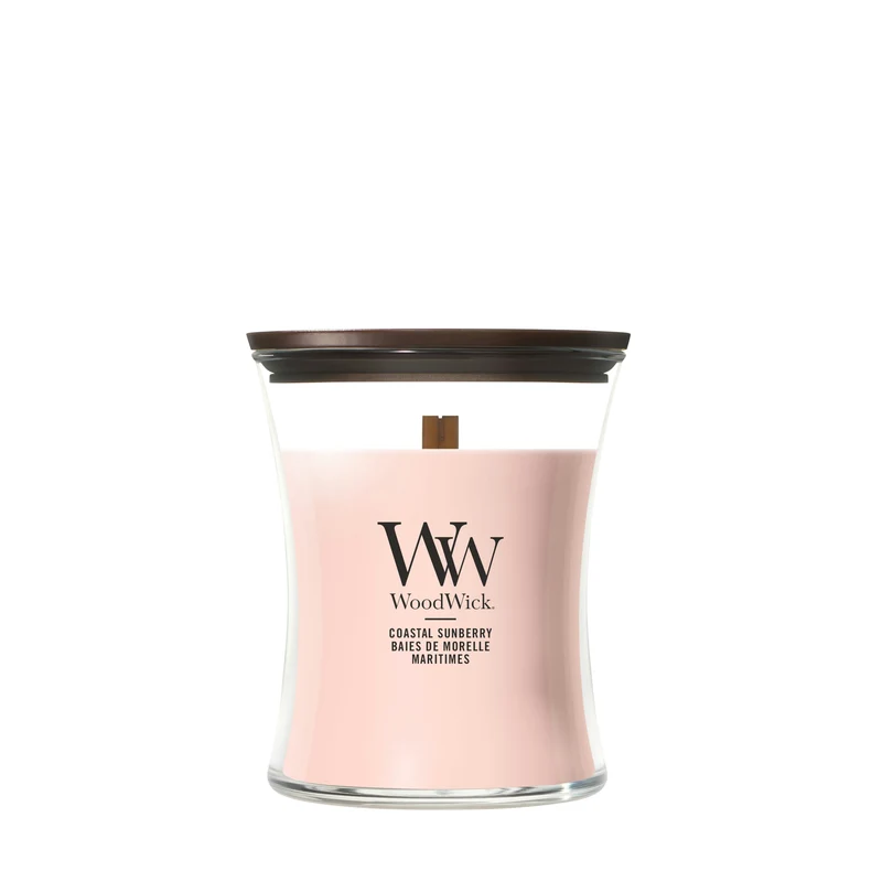 Candela Coastal Sunberry Clessidra Media 275g Rosa WoodWick