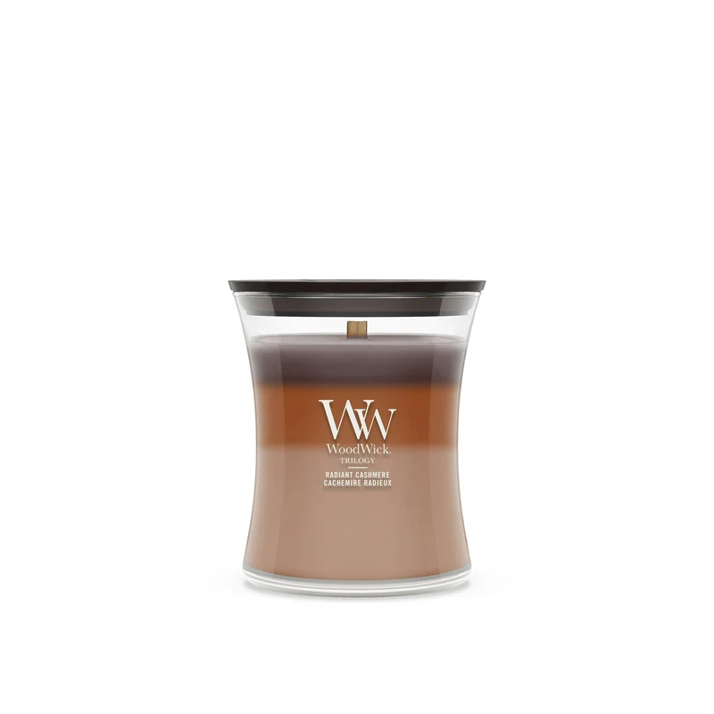 Candela Clessidra Media Trilogy Radiant Cashmere 275g WoodWick