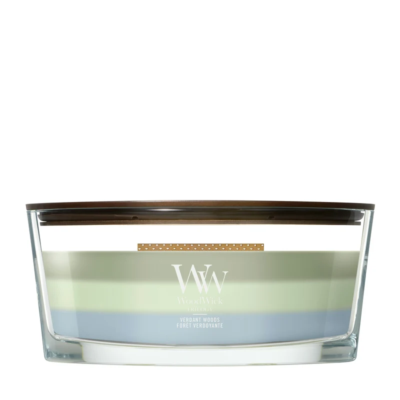 Candela Ellipse Trilogy Verdant Woods 453g Woodwick