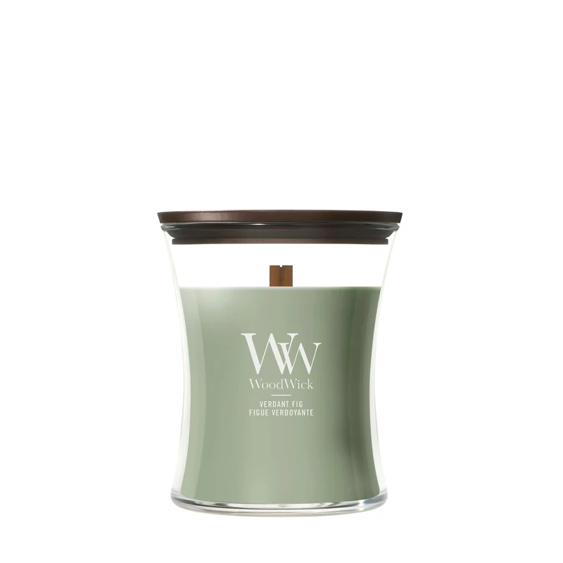 Candela Verdant Fig 275g Verde WoodWick