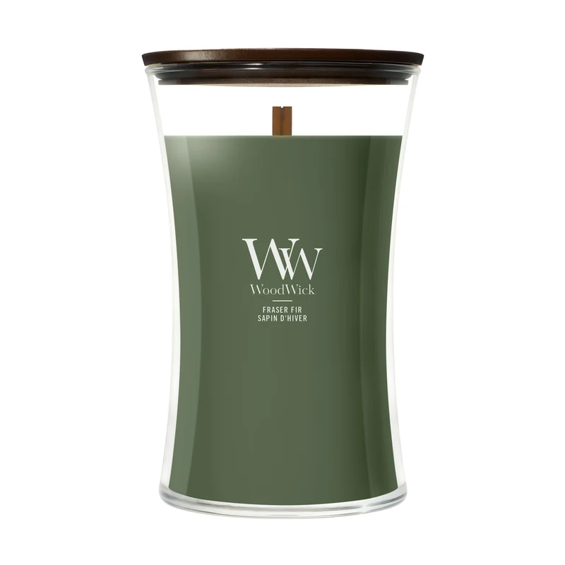 Candela Fraser Fir 609g Verde WoodWick