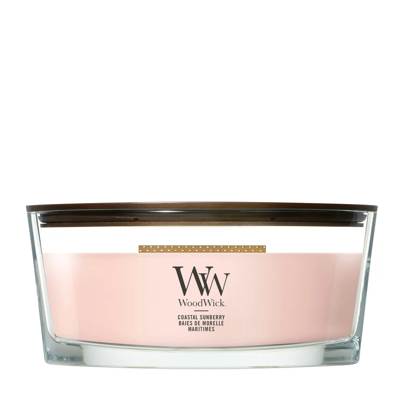 Candela Coastal Sunberry 453g Rosa WoodWick