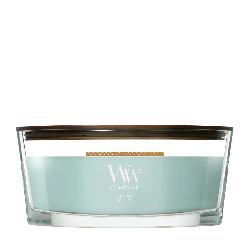 Candela Ellipse Sea Spray 453g Blu Woodwick