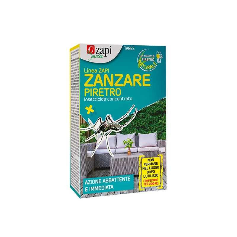 INSETTICIDA ZANZARE PIRETRO CONCENTRATO 250 ML