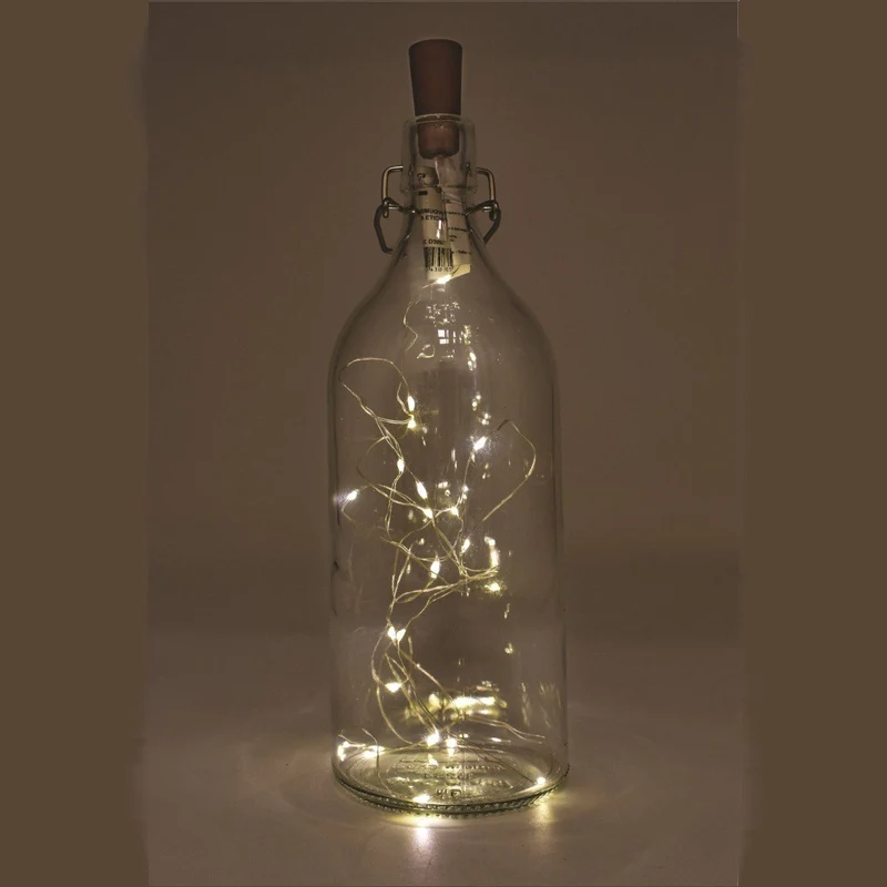 TAPPO DECORATIVO CON FILO LUCI