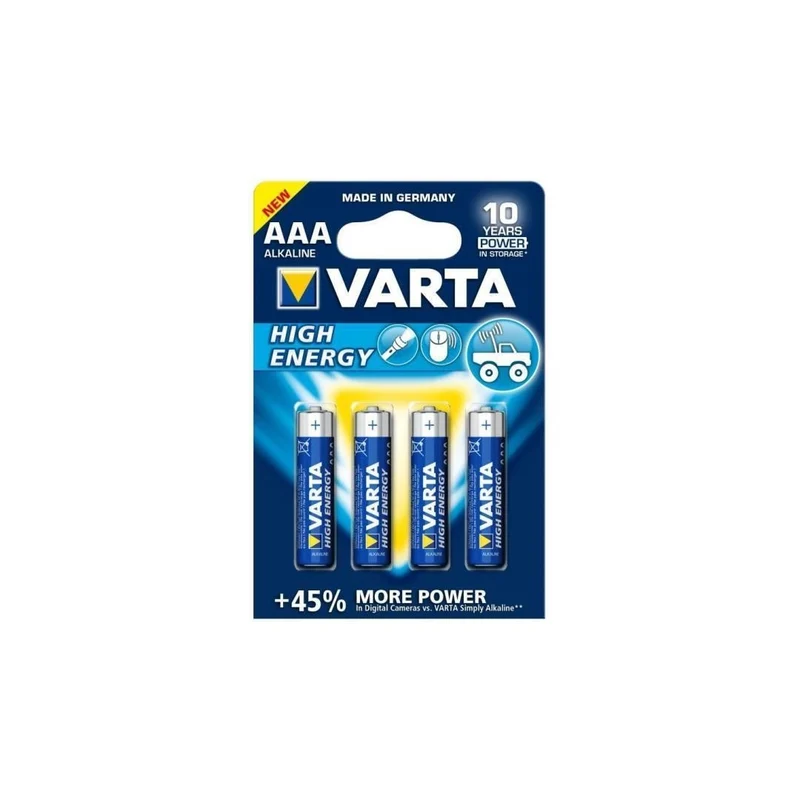 Varta Confezione 4 Battierie Ministilo AAA