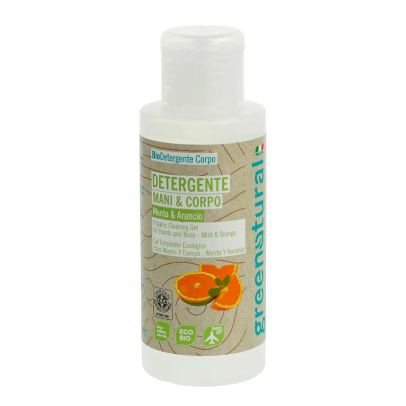 Sapone Mani Corpo Menta Arancio - Detergente bio