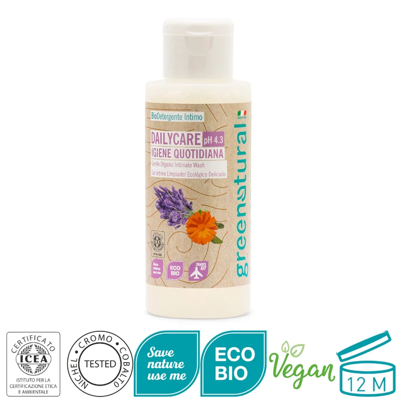 Sapone Intimo alla Calendula pH 4.3 - Detergente intimo ecobio