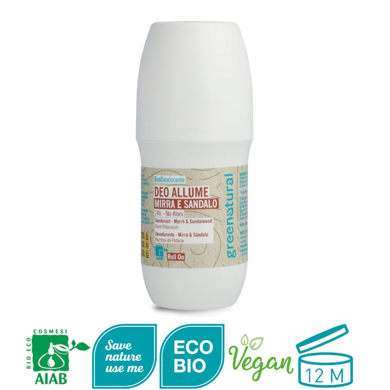 Deo Mirra e Sandalo - Deodorante biologico per ascelle